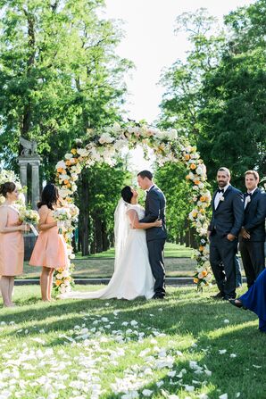 Garden-Inspired Ceremony Wedding Arch