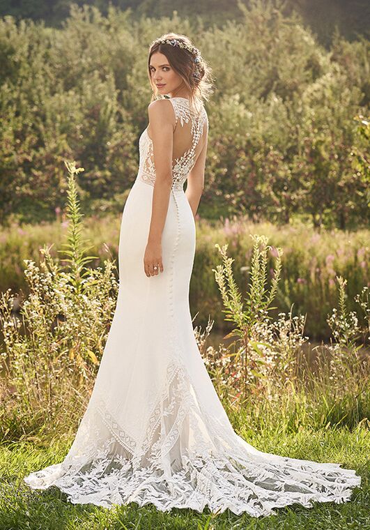 Lillian West 66123 Mermaid Wedding Dress - 2