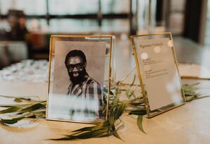 Framed Pictures at Wedding at New Riff Distillery in Newport, Kentucky