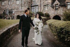 Formal Bride and Groom at The Castle on Stagecoach