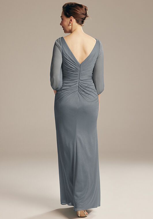 AW Bridal AW Nawab Dress Gray Mother Of The Bride Dress - 3