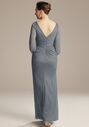 AW Bridal AW Nawab Dress Gray Mother Of The Bride Dress - thumbnail - 3