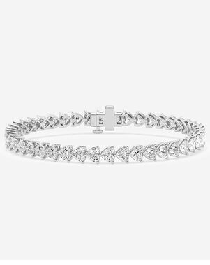 Grown Brilliance Tennis Bracelets - BCGTXBR00427-GW4 Wedding Bracelet photo