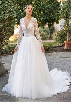 Jasmine Couture Jade A-Line Wedding Dress