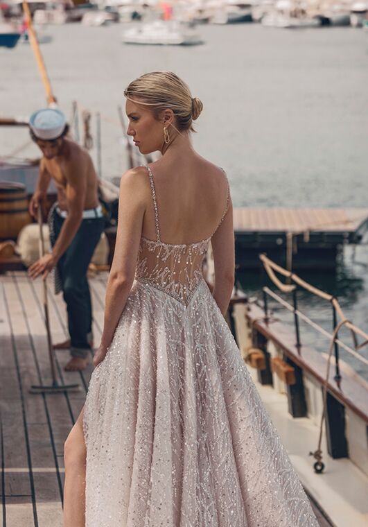 Amalfi Passion collection by Ricca Sposa Donata 24-011 A-Line Wedding Dress - 2
