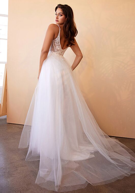 Ladivine CD0195W A-Line Wedding Dress - 4