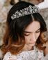 AW Bridal AW BRIDAL Tiaras and Crowns for Women, Queen Crown - Crystal Wedding Tiara Princess Headband for Pageant Prom Birthday Hair Accessories, Silver Silver Tiara - thumbnail - 2
