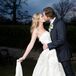Leigh and Westin were engaged for three months before their wedding, which they agree was challenging but exciting. “I think the key to a short engagement is having an open mind about what can happen and not really get caught up on specific things that you don’t care about too much,” says the bride. “Decide on your absolutes, and be flexible after that.”