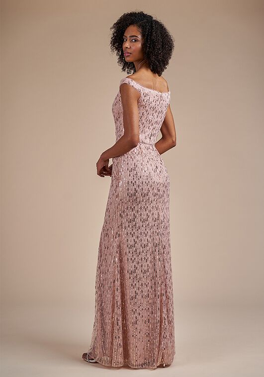 Belsoie Bridesmaids by Jasmine L224061 Off the Shoulder Bridesmaid Dress - 2