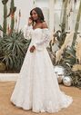 Beloved by Casablanca Bridal BL350 Goldie A-Line Wedding Dress - thumbnail - 5