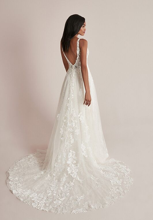 Justin Alexander Catalina A-Line Wedding Dress - 3
