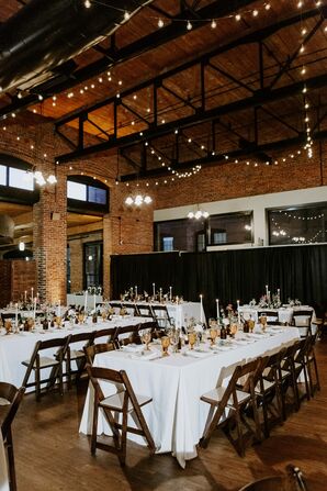 Wedding Reception at the Charles River Museum of Industry and Innovation in Waltham, Massachusetts