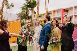 Bride, Groom and Wedding Party