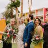 This Couple Threw a Colorful New Year's Eve Bash for Their Wedding at The Saguaro in Palm Springs