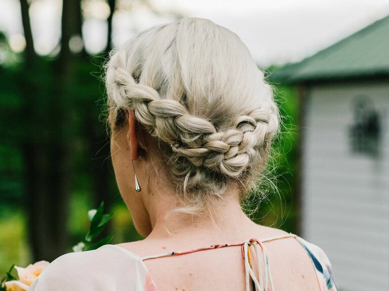Wedding Hairstyles Braid Crown