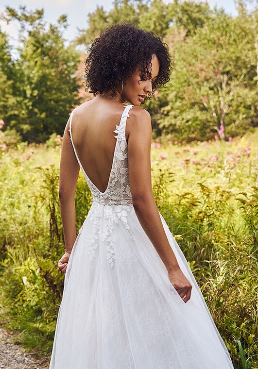 Lillian West 66332 A-Line Wedding Dress - 3
