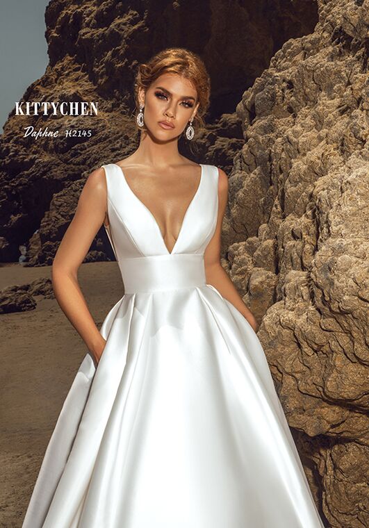 KITTY CHEN DAPHNE, H2145 Ball Gown Wedding Dress - 5