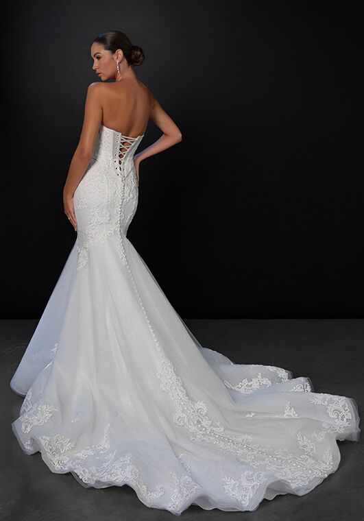 Martina Liana ML1950 Fit-and-Flare Wedding Dress - 4