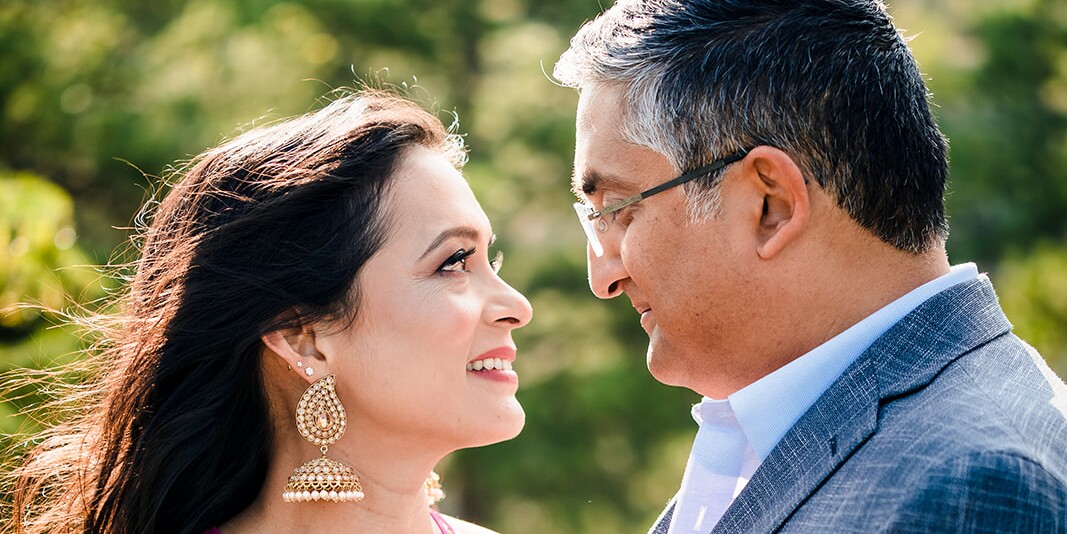 Charu & Sanjiv Home Page Banner