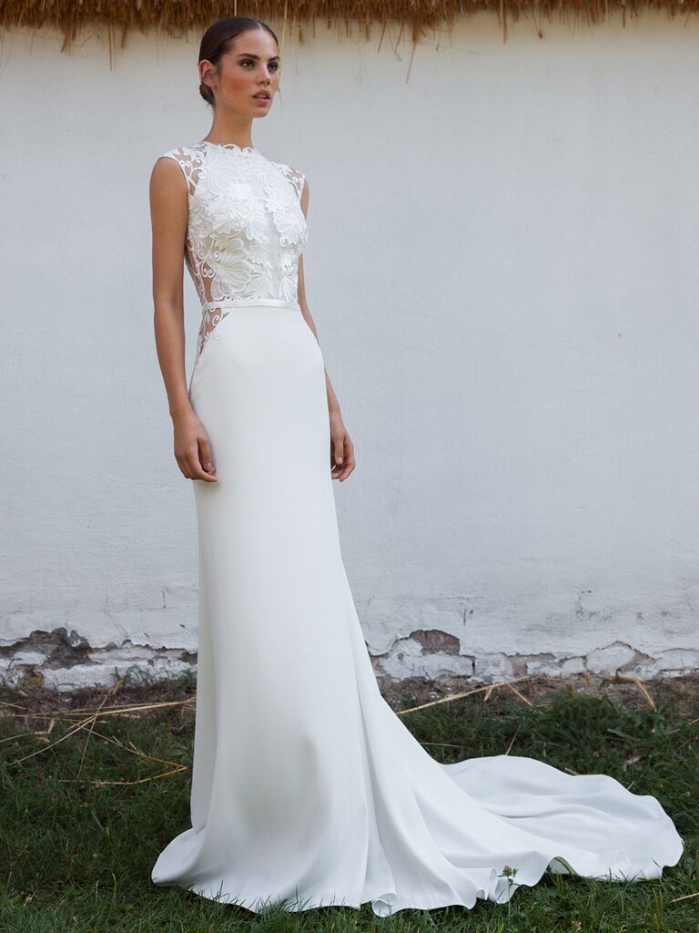 Vintage Sheath Wedding Dresses