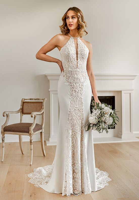 Jasmine Couture T232055 Fit-and-Flare Wedding Dress - 1