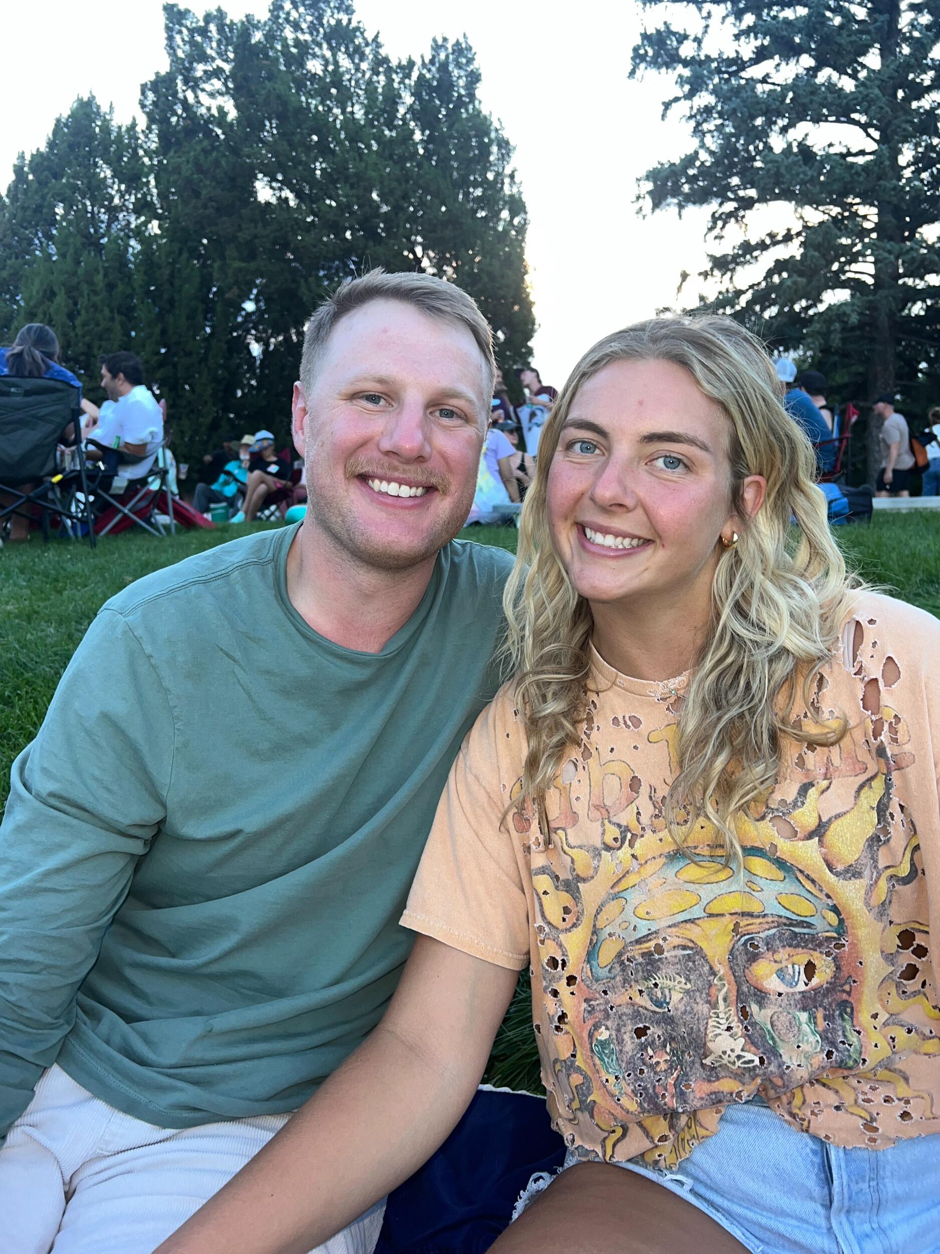 Date night at Jazz in the Park