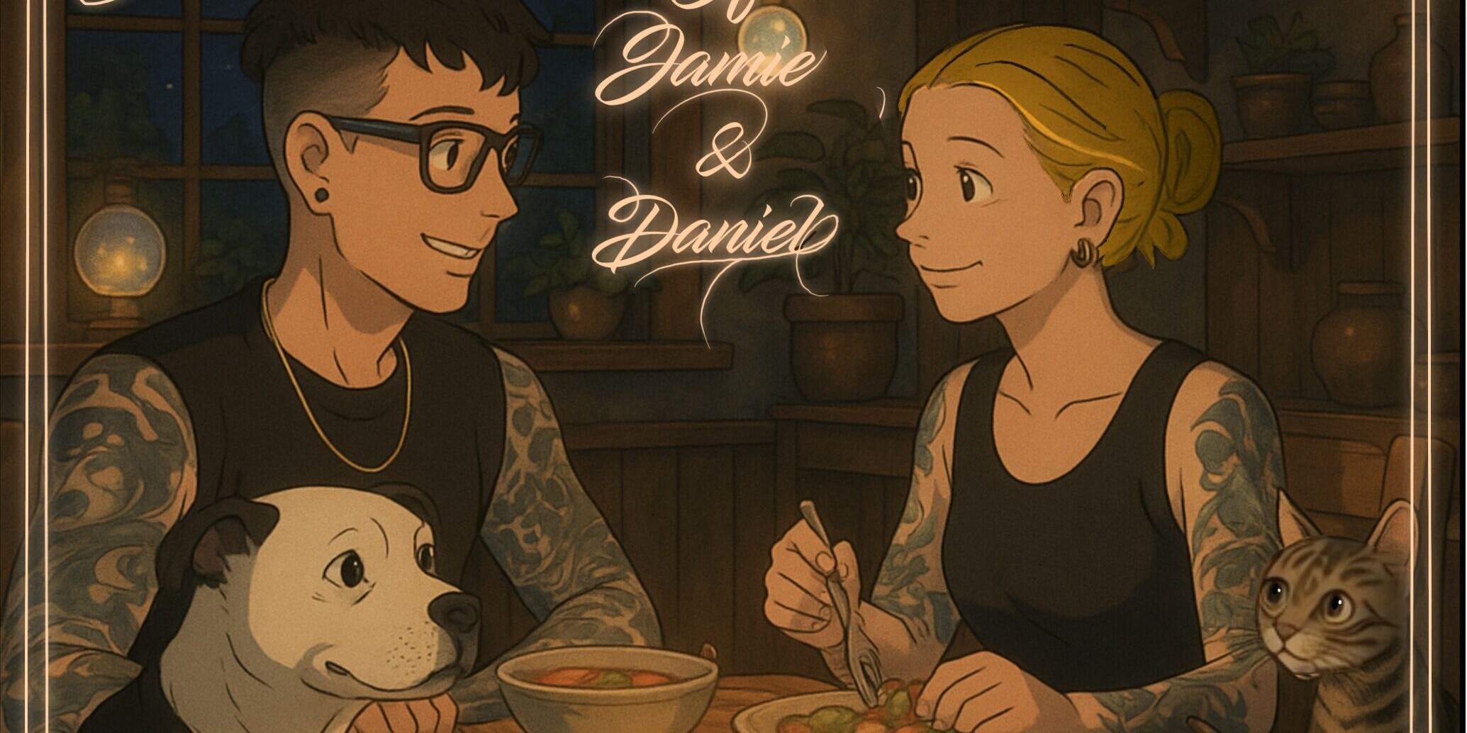 Jamie & Daniel Home Page Banner