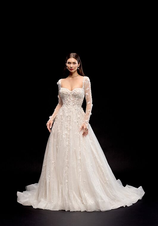 Justin Alexander Signature Twyla Ball Gown Wedding Dress - 4