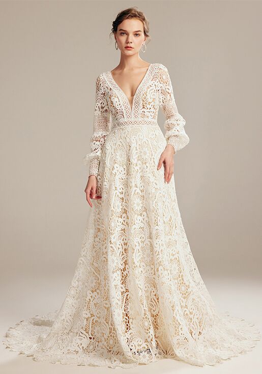 AW Bridal AW Regan Wedding Dress A-Line Wedding Dress - 4