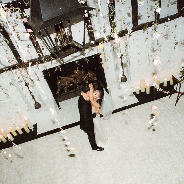 ariana grande dalton gomez wedding photos decor