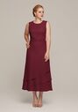 AW Bridal AW Babette Dress Red Mother Of The Bride Dress - thumbnail - 3