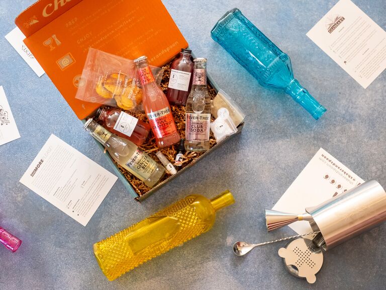Complete cocktail making kit last-minute anniversary gift