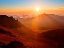 Picture of Haleakala sunrise