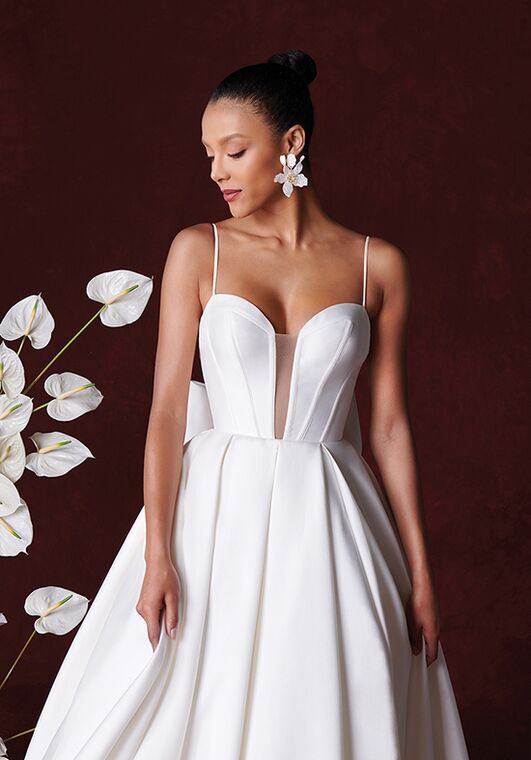 Justin Alexander Hammond Ball Gown Wedding Dress - 3