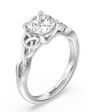 With Clarity Glamorous Princess, Cushion, Emerald, Pear, Radiant, Round, Oval Cut Engagement Ring - thumbnail - 2