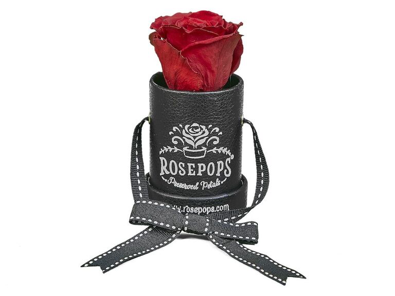 Rosepops preserved rose for meaningful bachelorette party gift