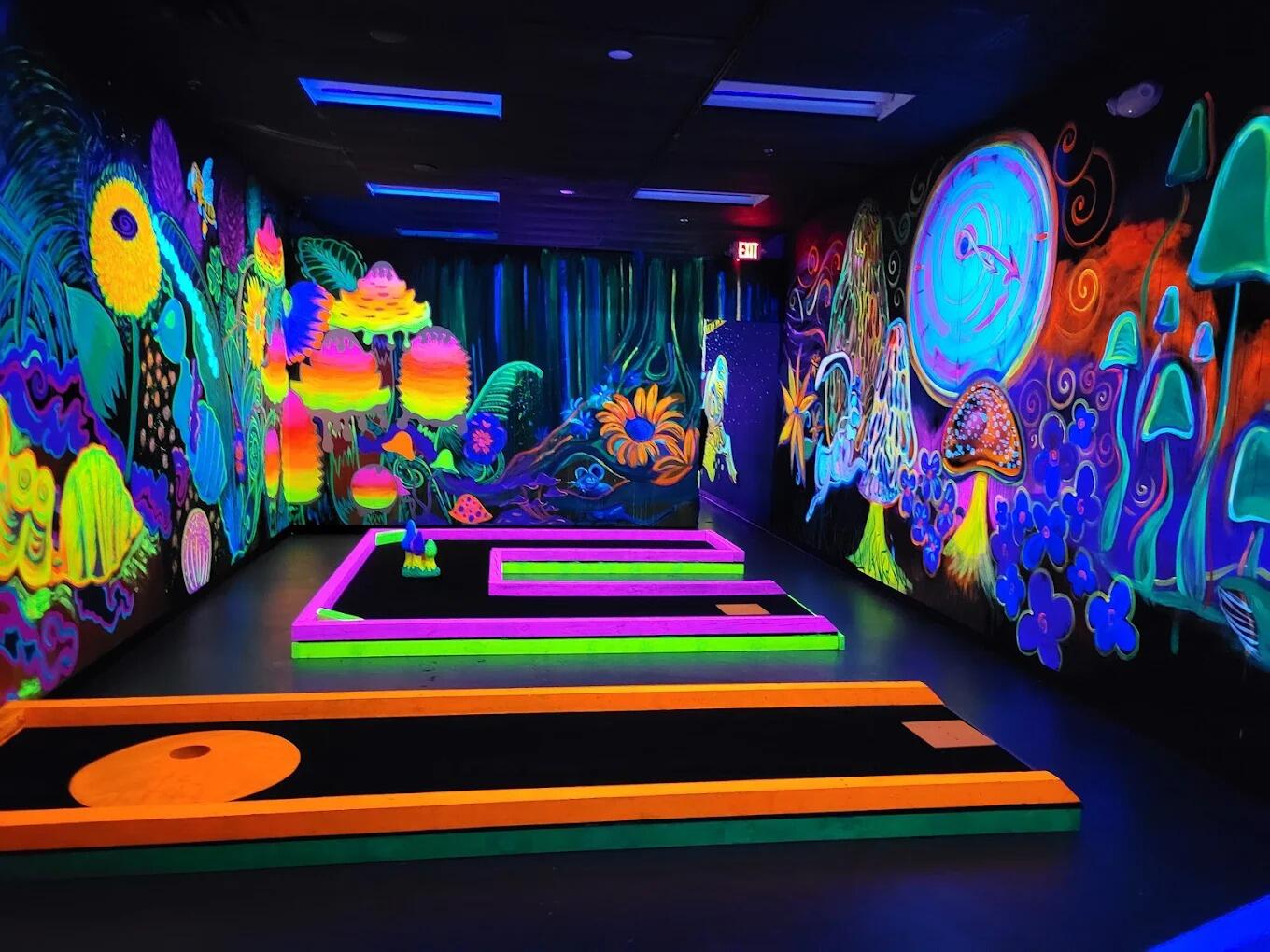 Picture of Glow In The Park Indoor Mini Golf & Pinball Arcade