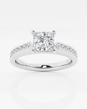 Grown Brilliance Princess Cut Engagement Ring