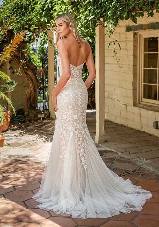 Jasmine Couture Penelope Fit-and-Flare Wedding Dress - 3