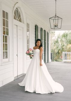 Essense of Australia D3596 Ball Gown Wedding Dress