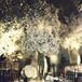 Baby's Breath Reception Decor