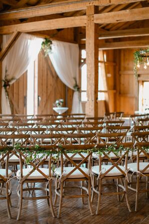 Simple Ceremony Decor