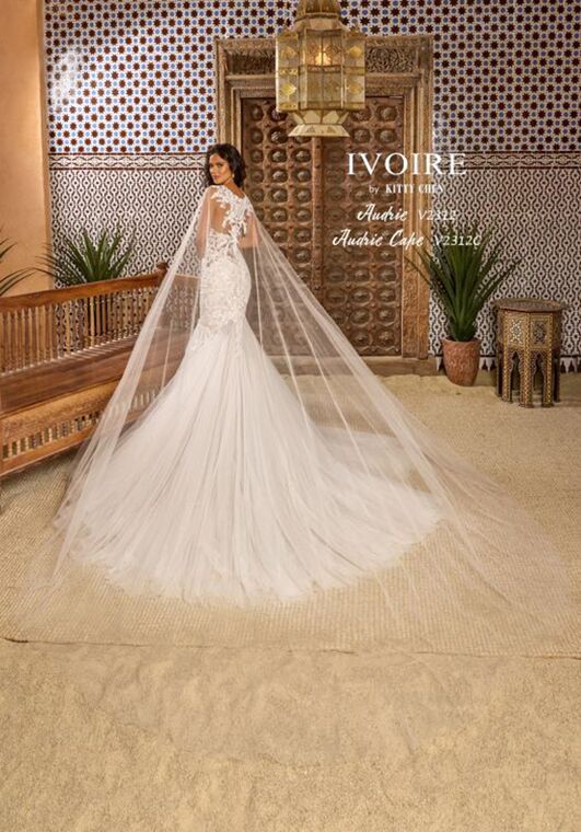 IVOIRE by KITTY CHEN AUDRIE, V2312 Mermaid Wedding Dress - 6