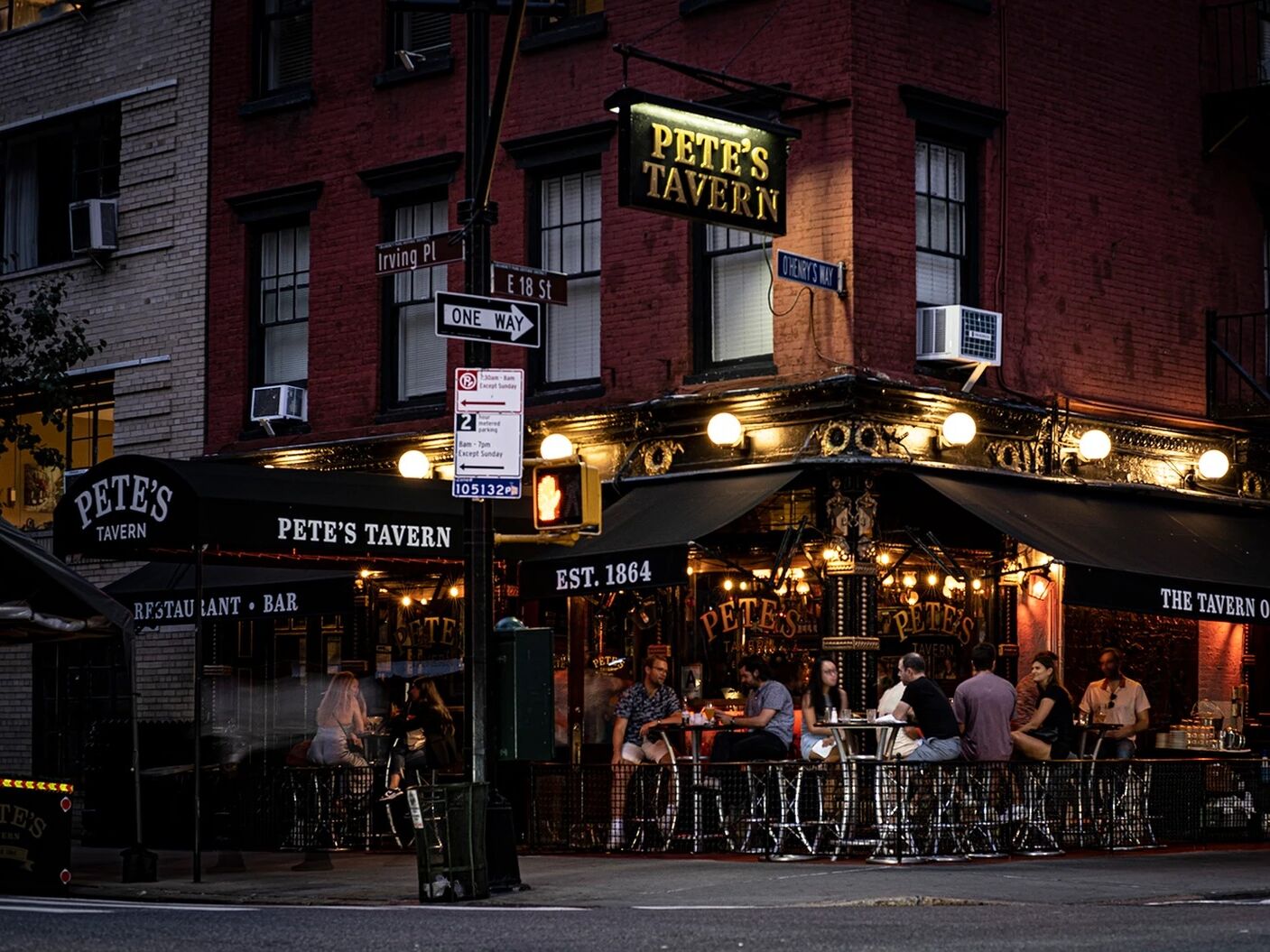 Picture of Our story begins at Pete's Tavern.