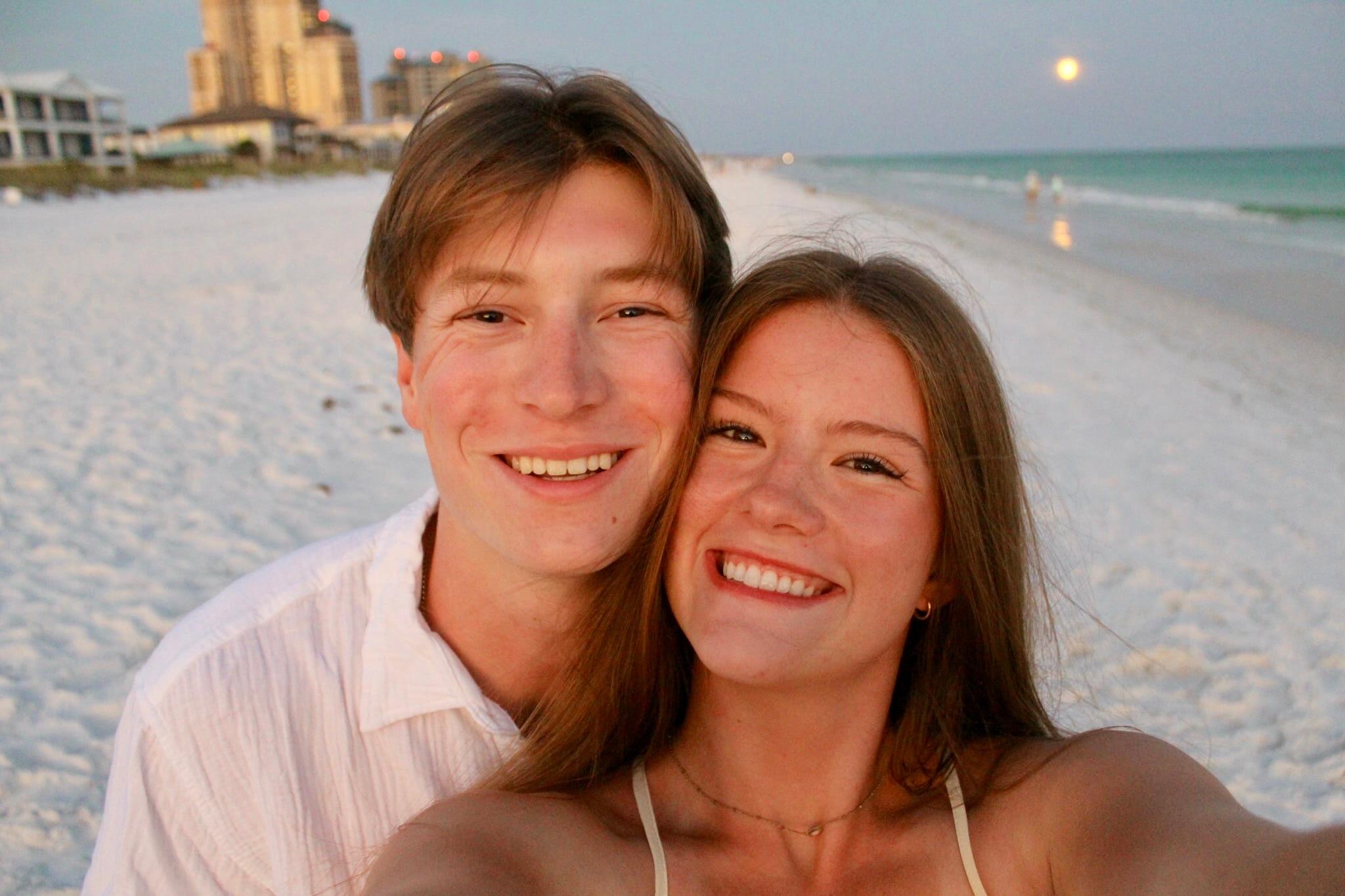 Annie's family beach trip