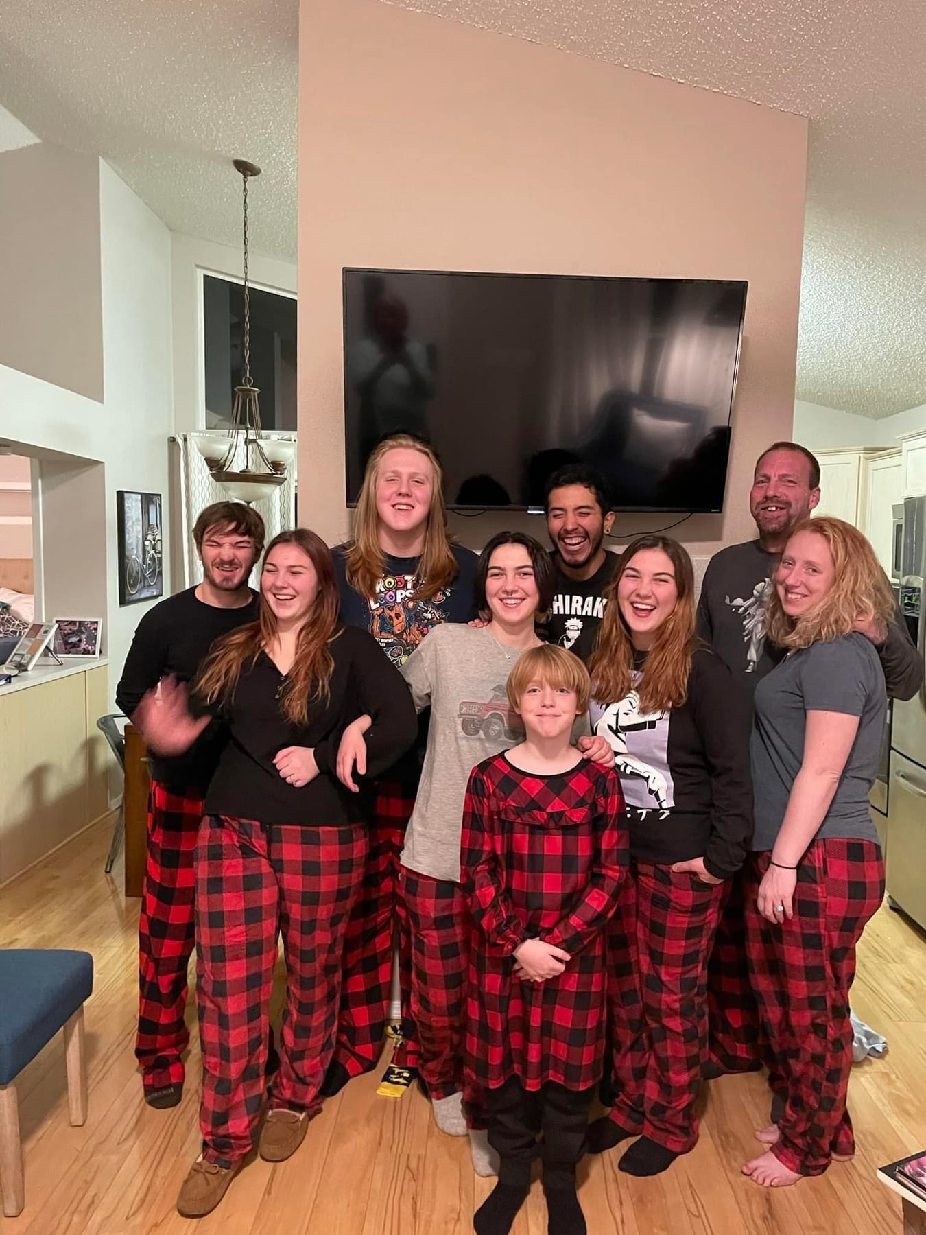 A family portrait from our trip to Colorado for Christmas! Aren’t we all so cute in our matching P.J.’s?? Ugh, so blessed. Alanah’s dad and step-mom, Jeff and Erica, made this trip possible for us. Thank you guys!