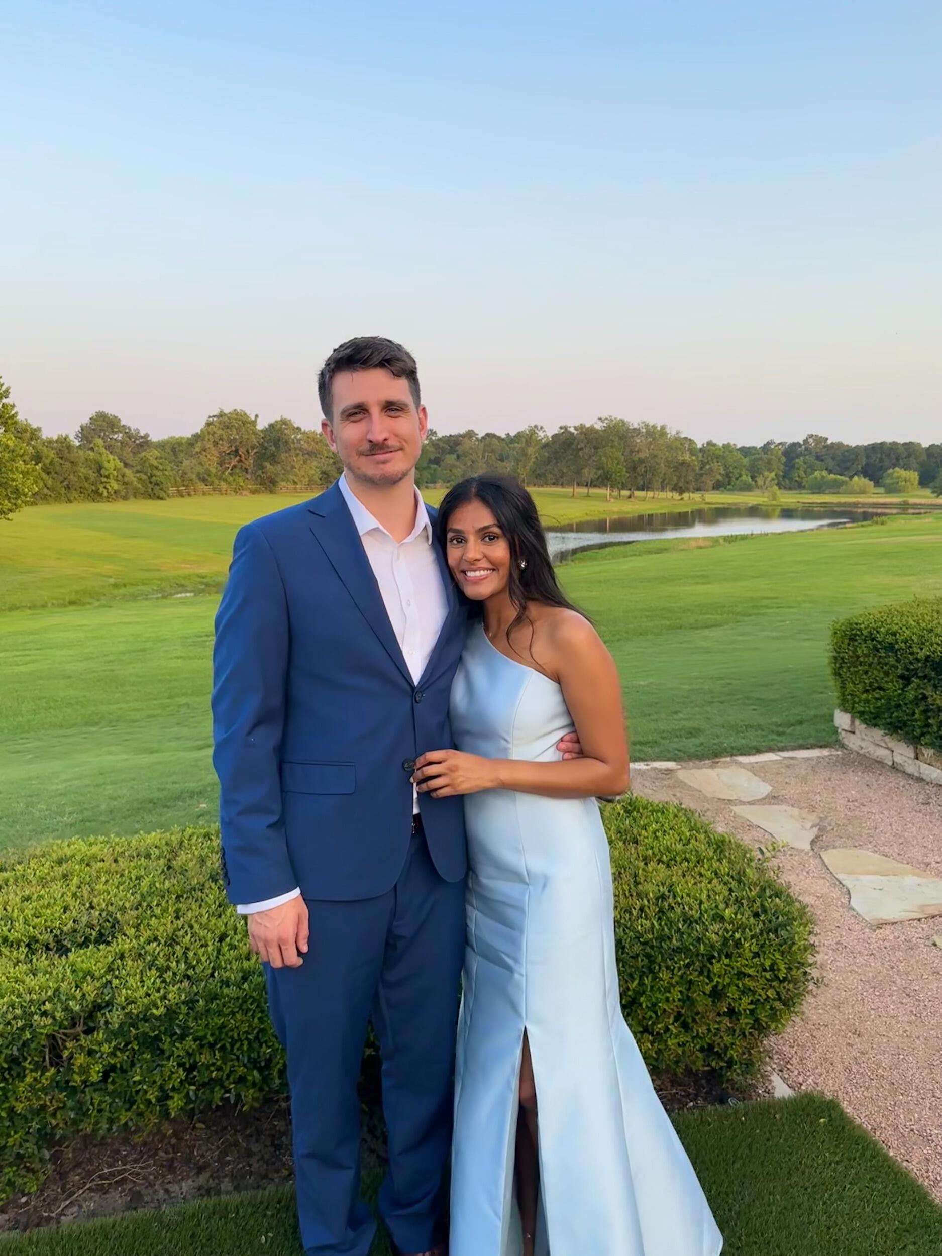 Nate and Kinjal's first wedding together, for the Listi's!