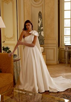 Justin Alexander Jacqueline A-Line Wedding Dress
