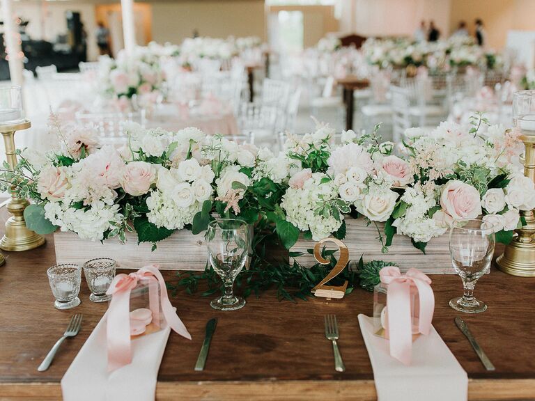 Wedding Centerpieces Box of Roses