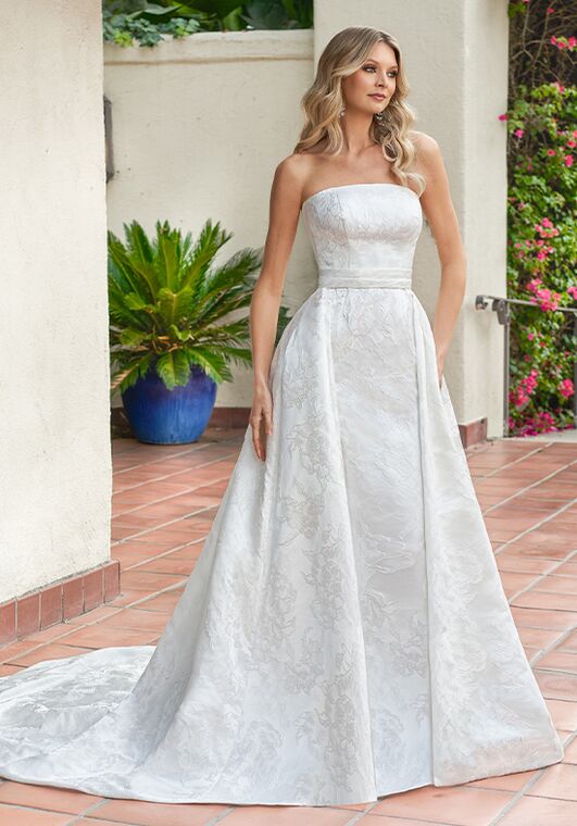 Jasmine Couture IRENE A-Line Wedding Dress - 2